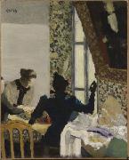 Edouard Vuillard L'Aiguillee oil painting